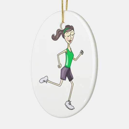 Joggen Keramik Ornament (Links)