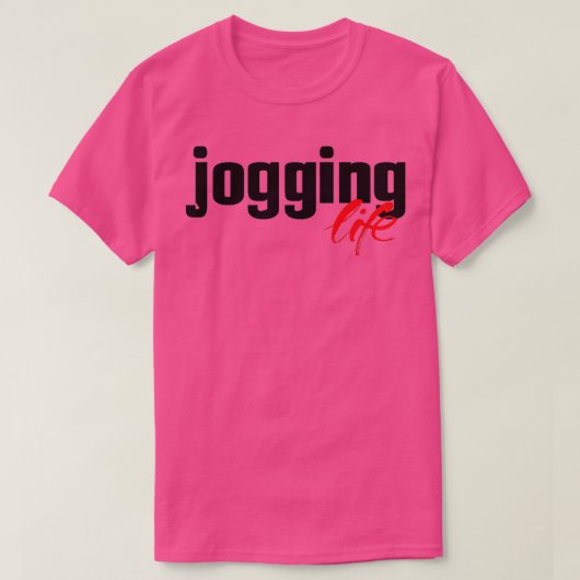 Joggen Life Jog Runner T-Shirt (Design vorne)