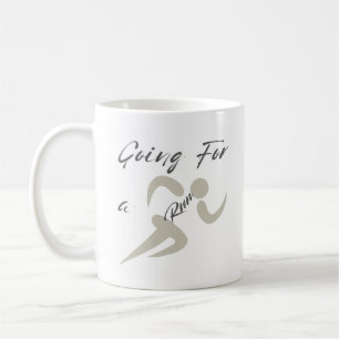 Joggen, Minimalist-Läufer-Hobby-Geschenk Kaffeetasse