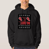Joggen Motivierend Support Tasse-Throw-Pil anschli Hoodie (Vorderseite)