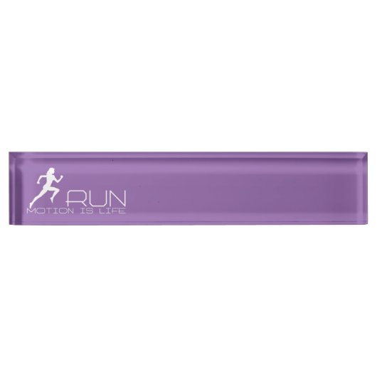 Joggen Namensplakette (Vorderseite)