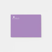 Joggen Post-it Klebezettel (Vorderseite)