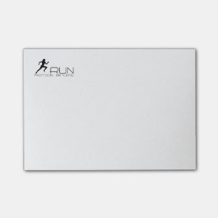 Joggen Post-it Klebezettel