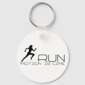 Joggen Schlüsselanhänger (Vorderseite)