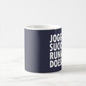 Joggen Sind zum Kotzen. Lauf nicht. Kaffeetasse (Mittel)