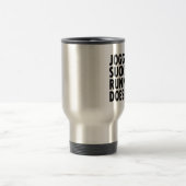 Joggen Sind zum Kotzen. Lauf nicht. Reisebecher (Mittel)