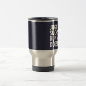 Joggen Sind zum Kotzen. Lauf nicht. Reisebecher (Mittel)