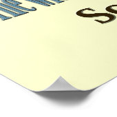 Joggen Spaß Poster (Ecke)