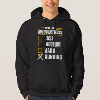 Joggen-Sprichwort für Joggerläufer Hoodie