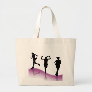 Joggen-Tasche für Frauen Jumbo Stoffbeutel