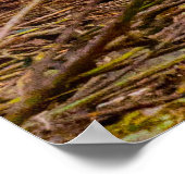 Joggen Terrier Hund. Poster (Ecke)