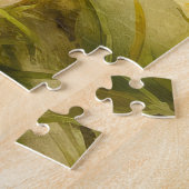 Jogger-Hund mit Ostereiern Puzzle (Seite)