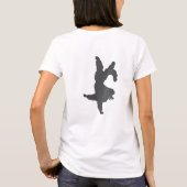 Jogger-Hund T-Shirt (Rückseite)