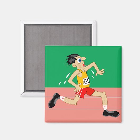 Jogger Magnet (Vorderseite/Rückseite)