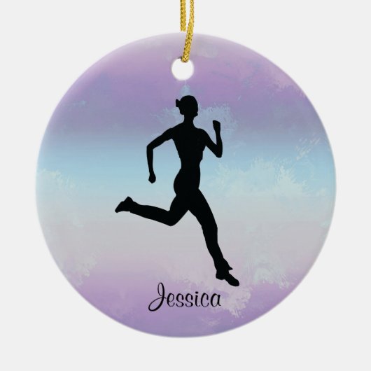 Jogger Runner Ornament (Vorne)