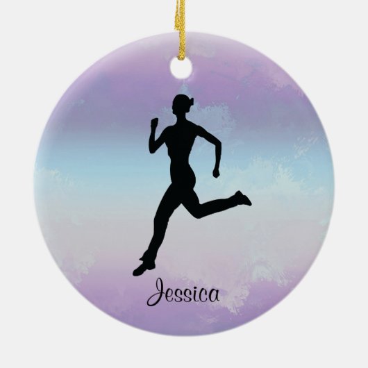 Jogger Runner Ornament (Hinten)