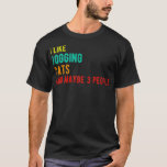 Jogging cats funny birthday i like Jogging cats an T-Shirt<br><div class="desc">Jogging cats funny birthday i like Jogging cats and maybe 3 people .Come shop fashionable and comfortable Introvert t-shirts! Visit us now and discover something that's perfect for you. Don't miss out!</div>