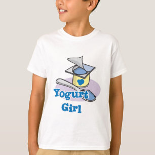 Joghurt-Mädchen Blaubeerjoghurt T-Shirt