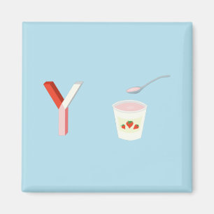 Joghurt Magnet
