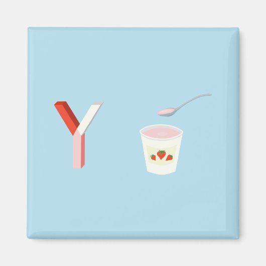 Joghurt Magnet (Vorne)