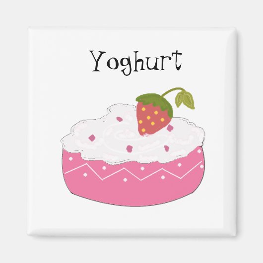 Joghurt Magnet (Vorne)