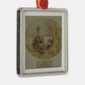 Jogis oder Schlangenbeschwörer, niedrige Silbernes Ornament (Rechts)