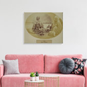 Jogis oder Schlangenwirte, Hindus in der unteren K Leinwanddruck (Insitu (Wohnzimmer))