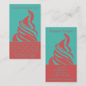 Jogurt-Loyalitäts-Visitenkarte Treuekarte (Vorne/Hinten)