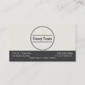 Jogurt-Loyalitäts-Visitenkarte Treuekarte (Rückseite)