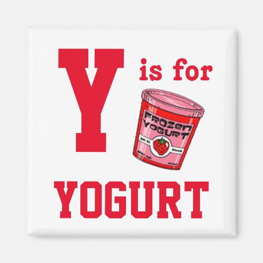 Jogurt Magnet (Vorne)