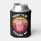 Jogurt, um mich lustig zu machen dosenkühler (Kanne Vorderseite)