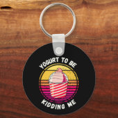 Jogurt, um mich lustig zu machen schlüsselanhänger (Vorderseite)