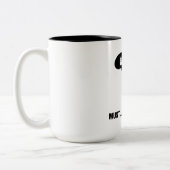 Jogurtliebhaber Zweifarbige Tasse (Links)