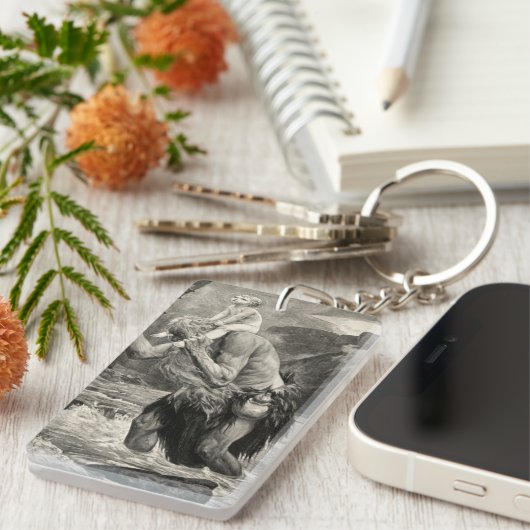 Joh Mogk Christus Heiliger Christophorus Schlüsselanhänger (Vorderseite rechts)