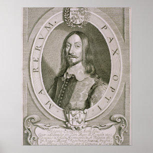 Johan Axelsson Oxenstierna (1611-57) Graf von Sode Poster