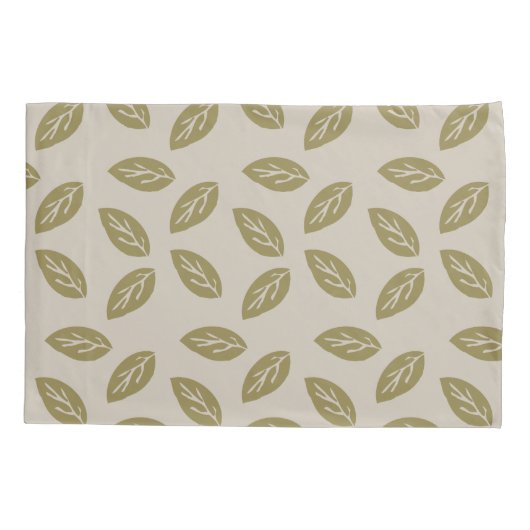 Johan Leafs TWArt FullPattern BeigeBG Kissenbezug (Rückseite)