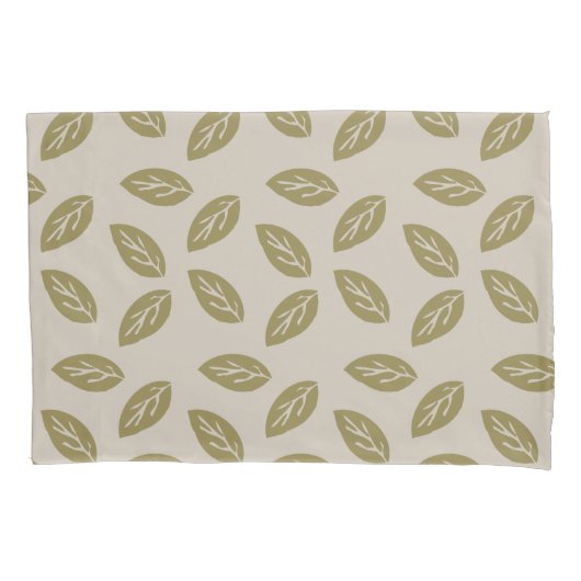 Johan Leafs TWArt FullPattern BeigeBG Kissenbezug (Vorderseite)