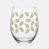 Johan Leafs - TWArt Weinglas Ohne Stiel (Links)