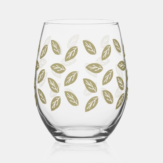 Johan Leafs - TWArt Weinglas Ohne Stiel (Links)