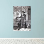 Johann Adam Schall von Bell Leinwanddruck (Insitu (Holzboden))