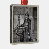 Johann Adam Schall von Bell Silbernes Ornament (Rechts)