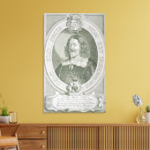 Johann Adler Salvius (1590-1652) von "Portraits d Leinwanddruck (Insitu (Wohnzimmer))
