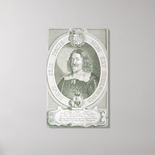 Johann Adler Salvius (1590-1652) von "Portraits d Leinwanddruck
