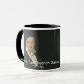 Johann Carl Friedrich Gauss Tasse (Vorderseite Links)