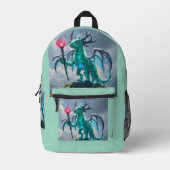 Johann, der Blitzdrache Bedruckter Rucksack (Vorderseite)