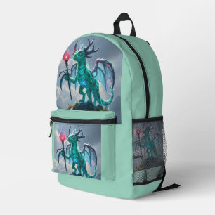 Johann, der Blitzdrache Bedruckter Rucksack