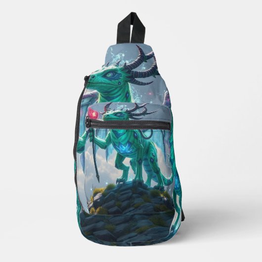 Johann, der Blitzdrache Crossbody Bag