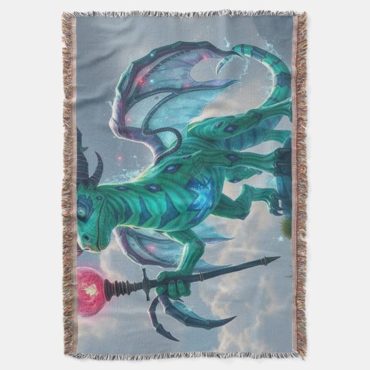 Johann, der Blitzdrache Decke (Vorderseite Vertikal)