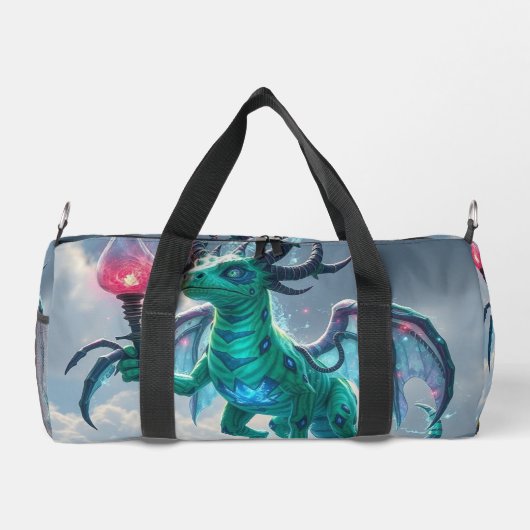 Johann, der Blitzdrache Duffle Bag (Rückseite)