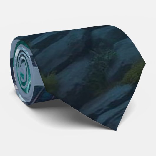 Johann, der Blitzdrache Krawatte (Gerollt)